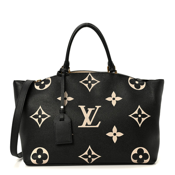 Louis Vuitton Empreinte Monogram Giant Grand Palais Black Beige