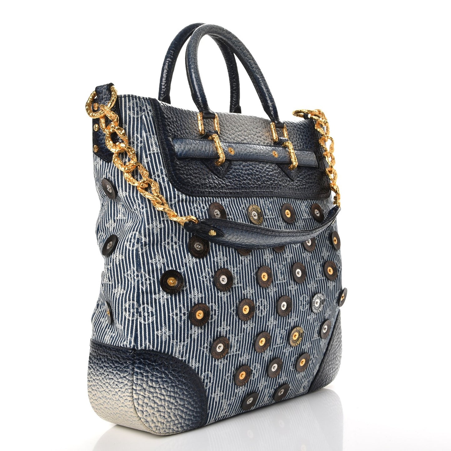 Denim Stripes Corsaire Polka Dot Besace