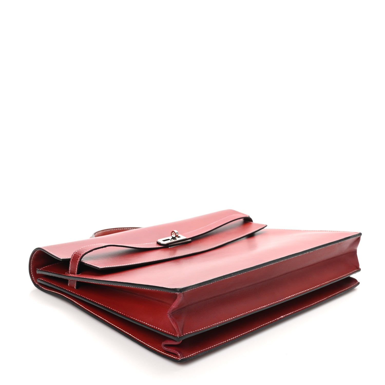 Hermes Box Kelly Depeche 38 Rouge H 4 of 15
