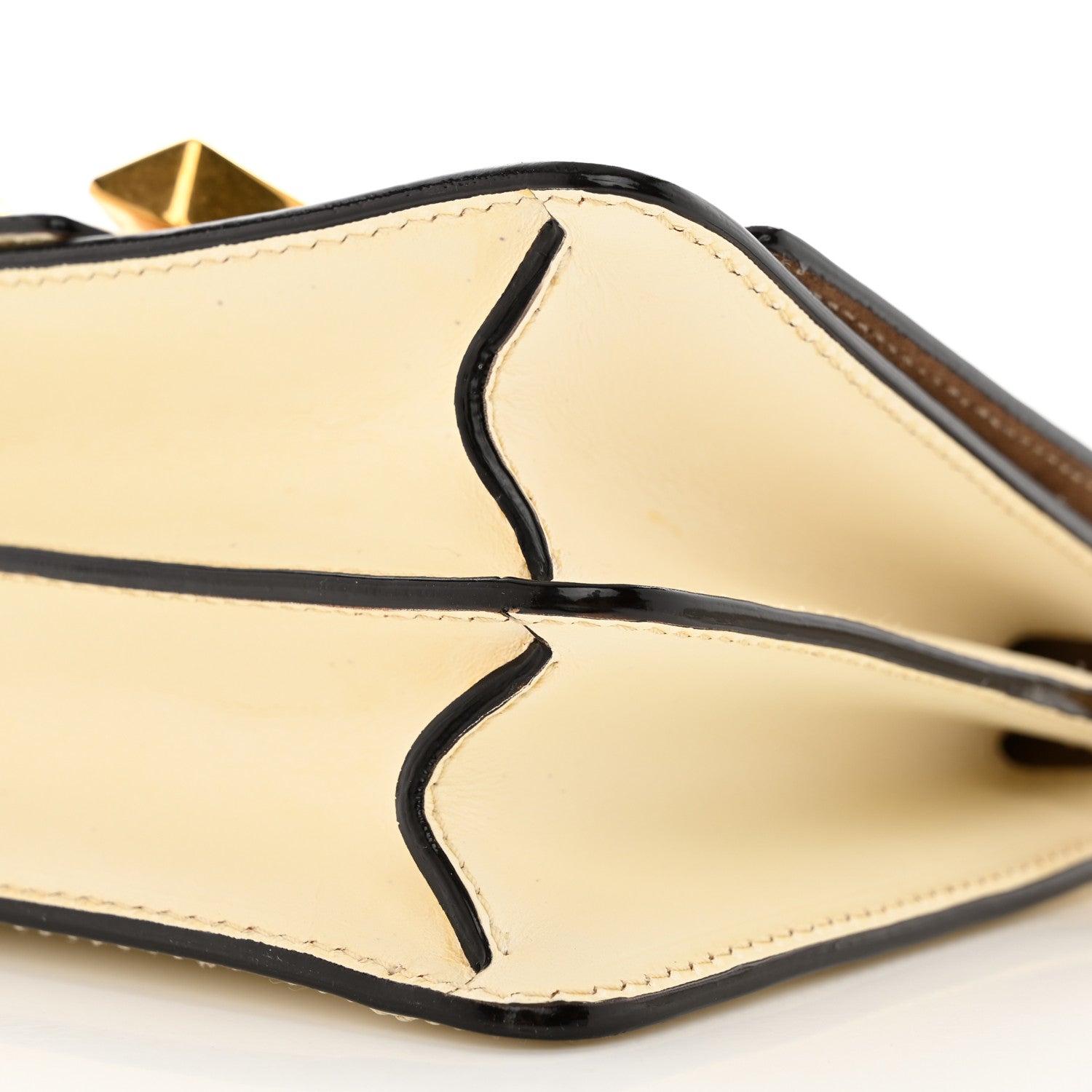 Jimmy Choo Calfskin Madeline Shoulder Bag White 9 of 12