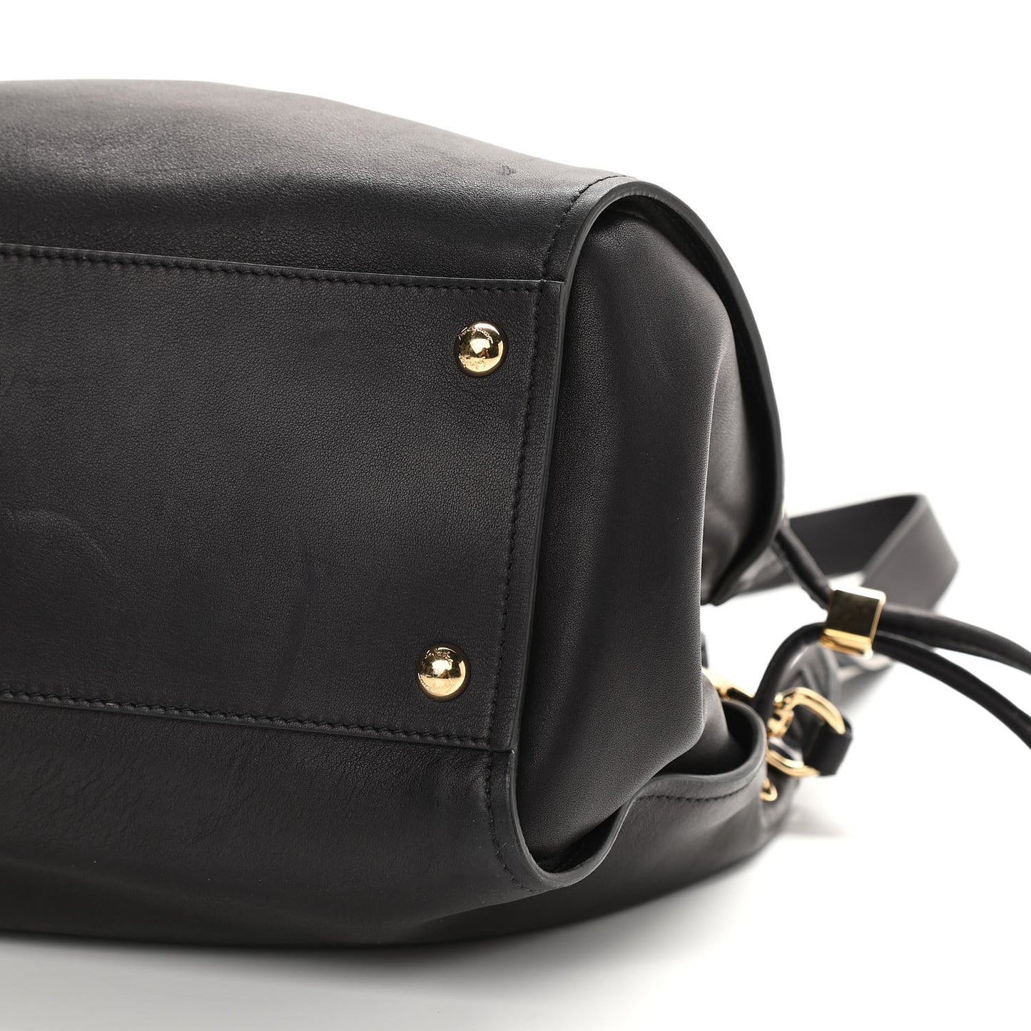 Calfskin Sonia Tote Black