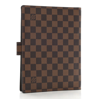 Louis Vuitton Damier Ebene Large Ring Agenda Cover 3 of 8