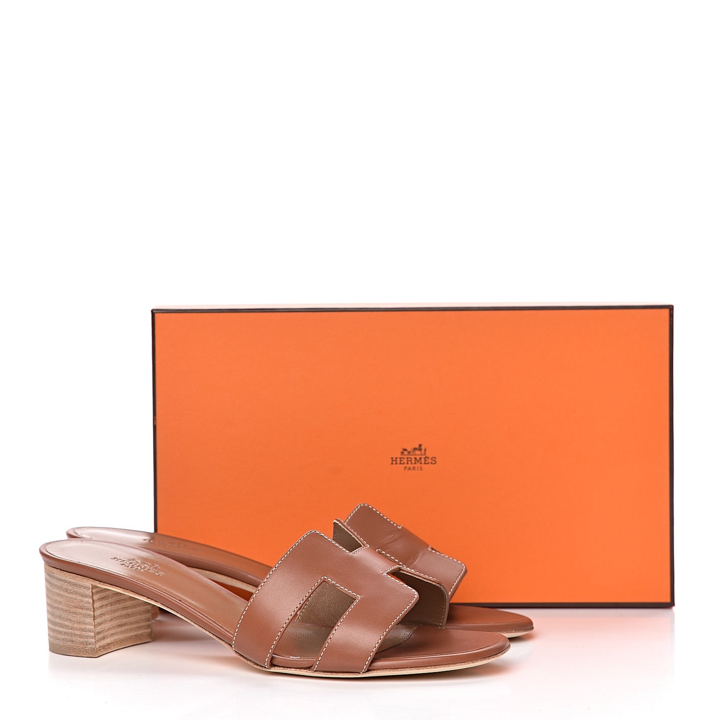 Calfskin Oasis Sandals 39 Gold