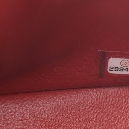 Chanel Lambskin Quilted Mini Square Flap Red 7 of 10