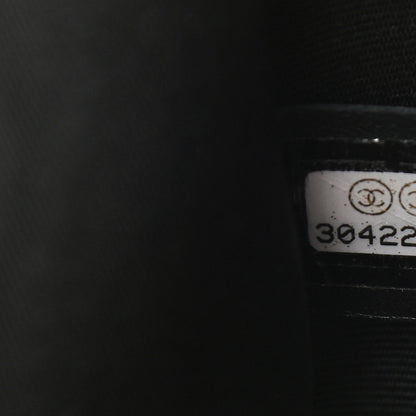 Chanel Calfskin Medium Boy Logo Top Handle Flap Black 7 of 16
