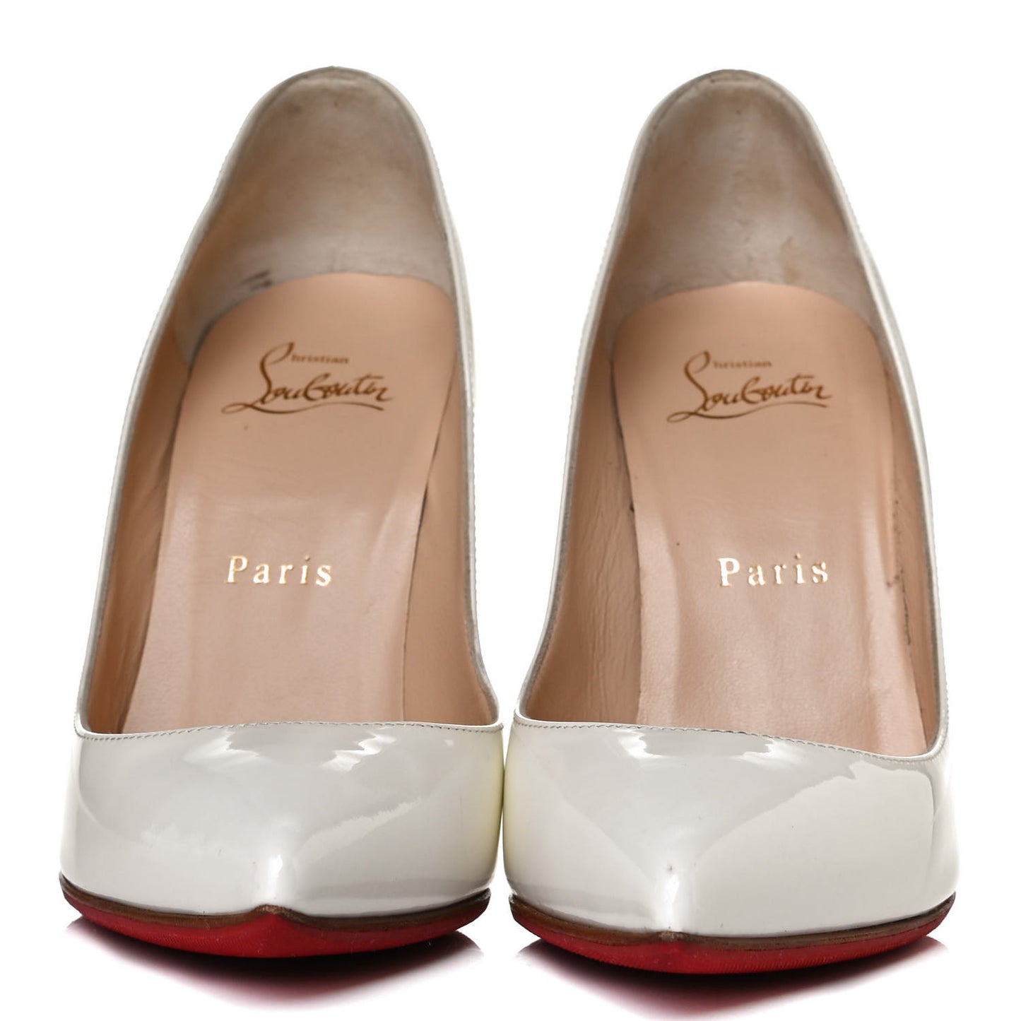 Patent Pigalle Follies 100 Pumps 36.5 Snow
