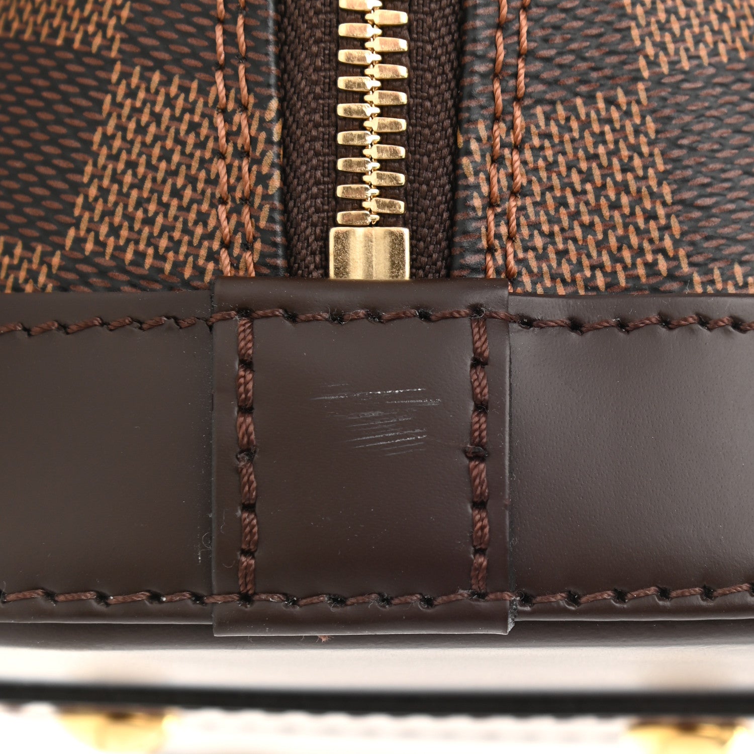Louis Vuitton Damier Ebene Alma BB 10 of 10