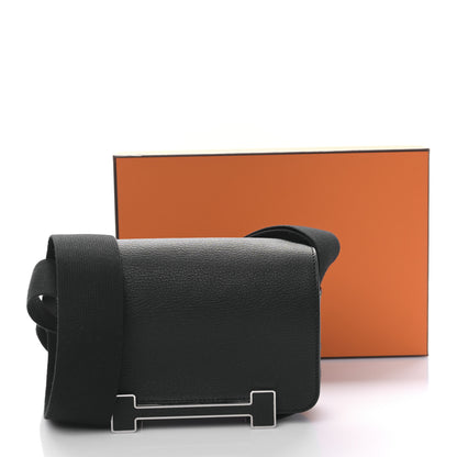 Hermes Chevre Mysore Geta Black 9 of 9