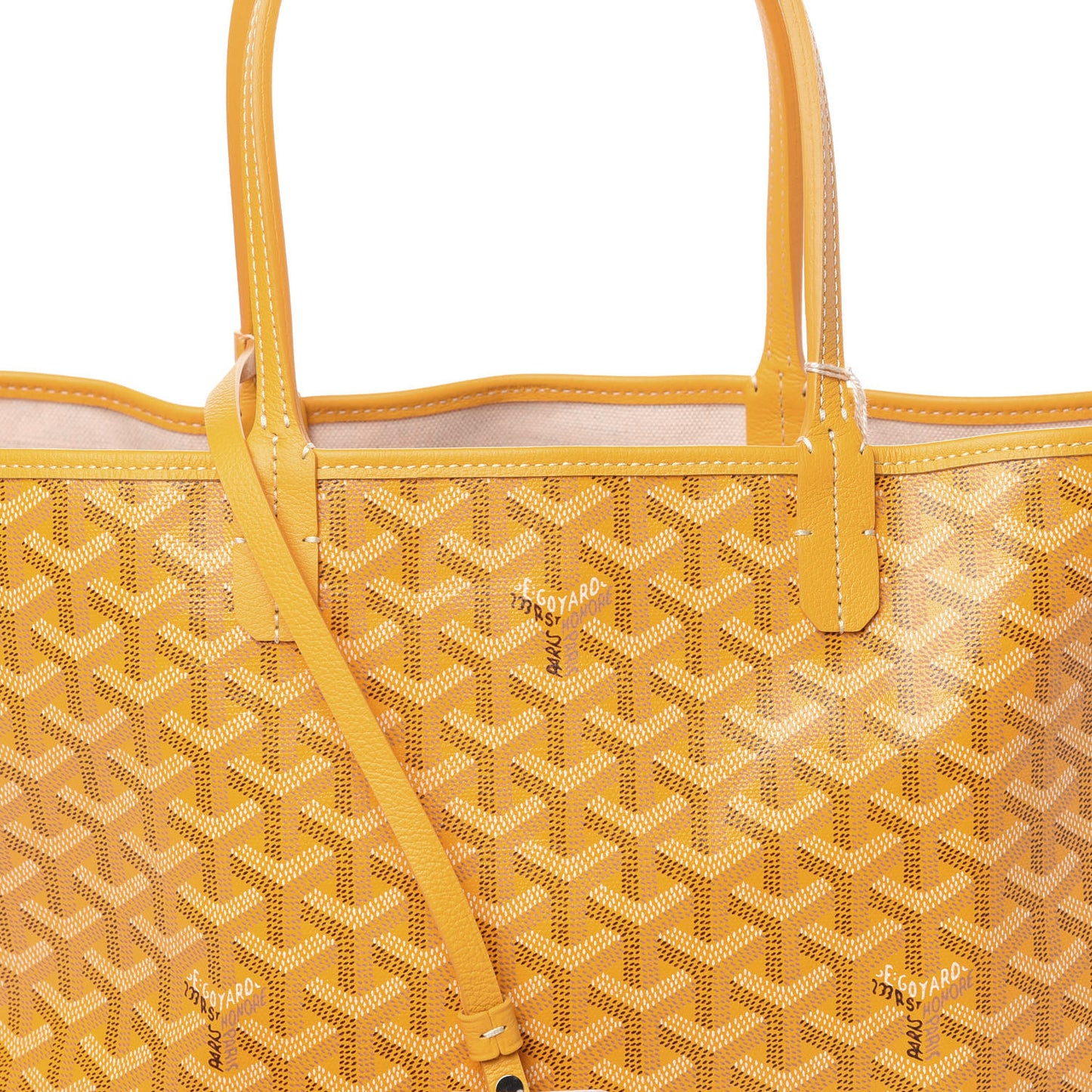 Goyardine Saint Louis PM Yellow