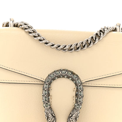 Gucci Textured Calfskin Crystal Mini Dionysus Shoulder Bag Mystic White 8 of 18