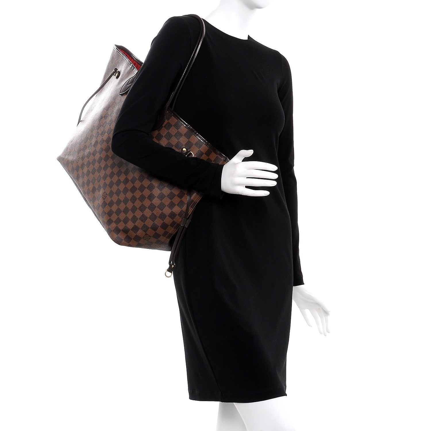 Louis Vuitton Damier Ebene Neverfull GM 2 of 17
