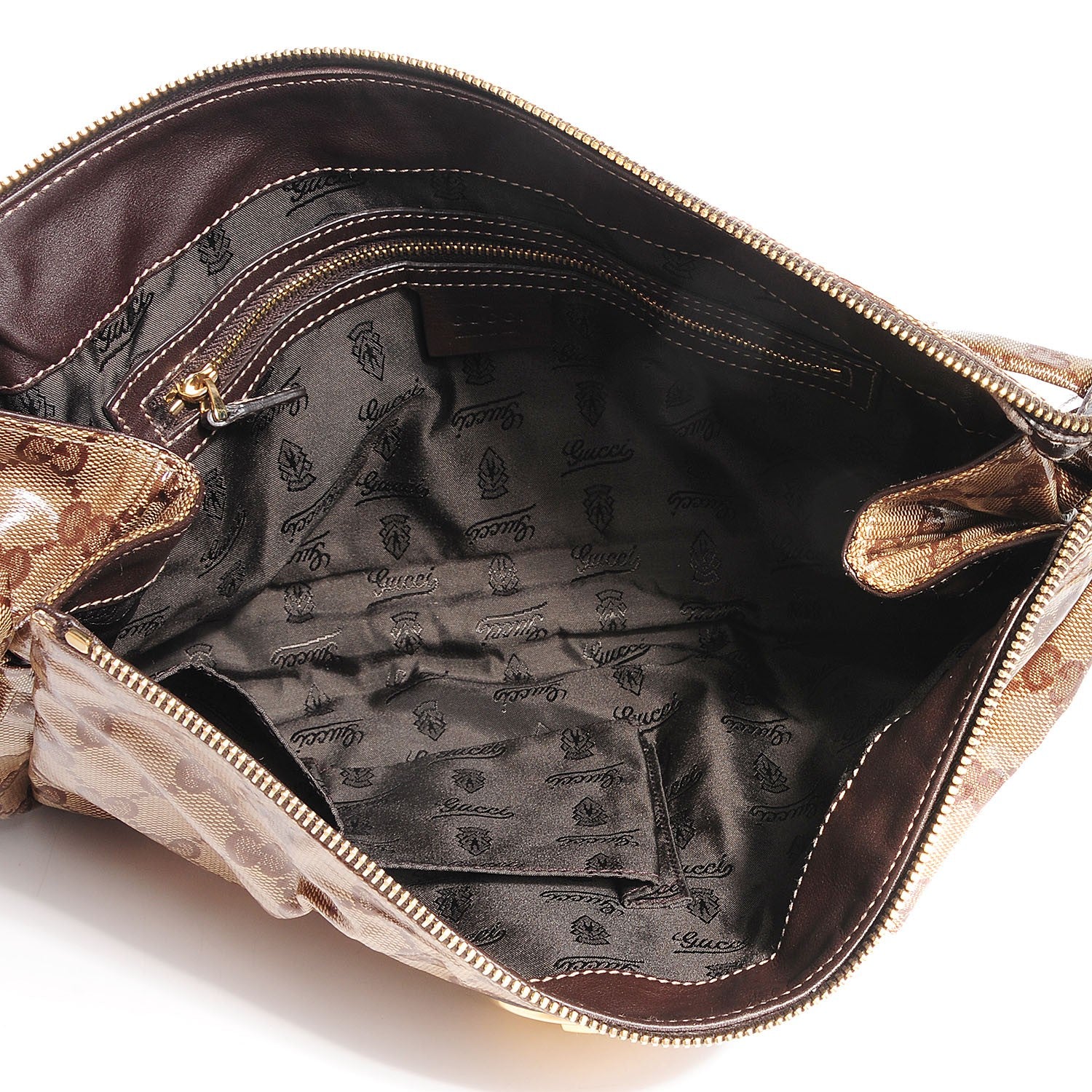 Gucci Crystal Monogram Large Hysteria Clutch 9 of 9