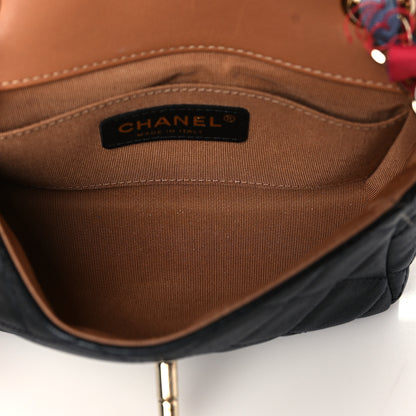 Chanel Lambskin Mixed Fibers Quilted Small Cocovado Flap Black 4 of 9