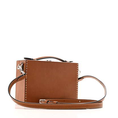 Moynat Barenia Little Suitcase Tan 3 of 11