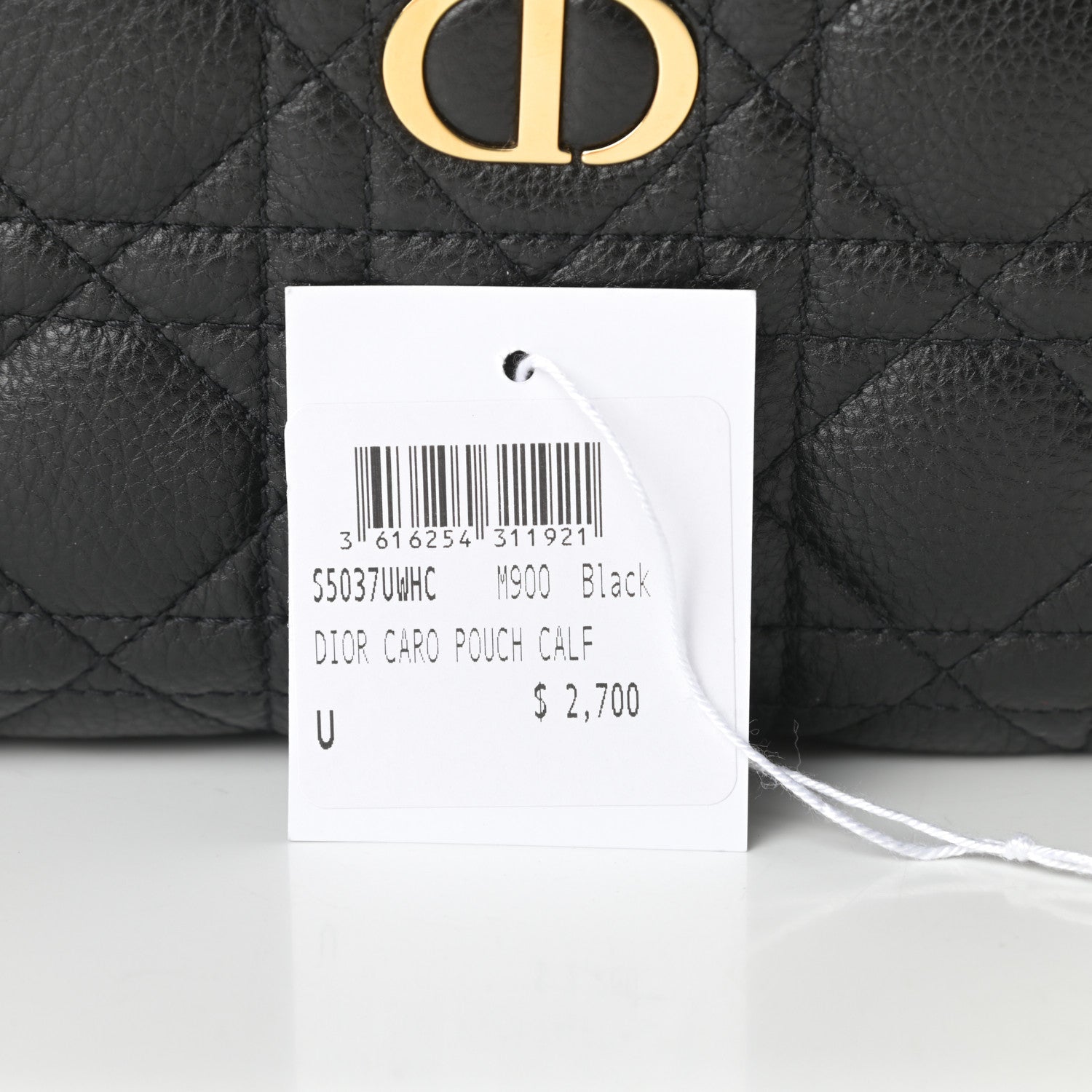 Christian Dior Supple Calfskin Caro Double Pouch Black 14 of 14