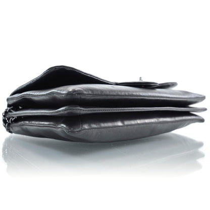Chanel Lambskin Tweed Petals Flap Black 5 of 12