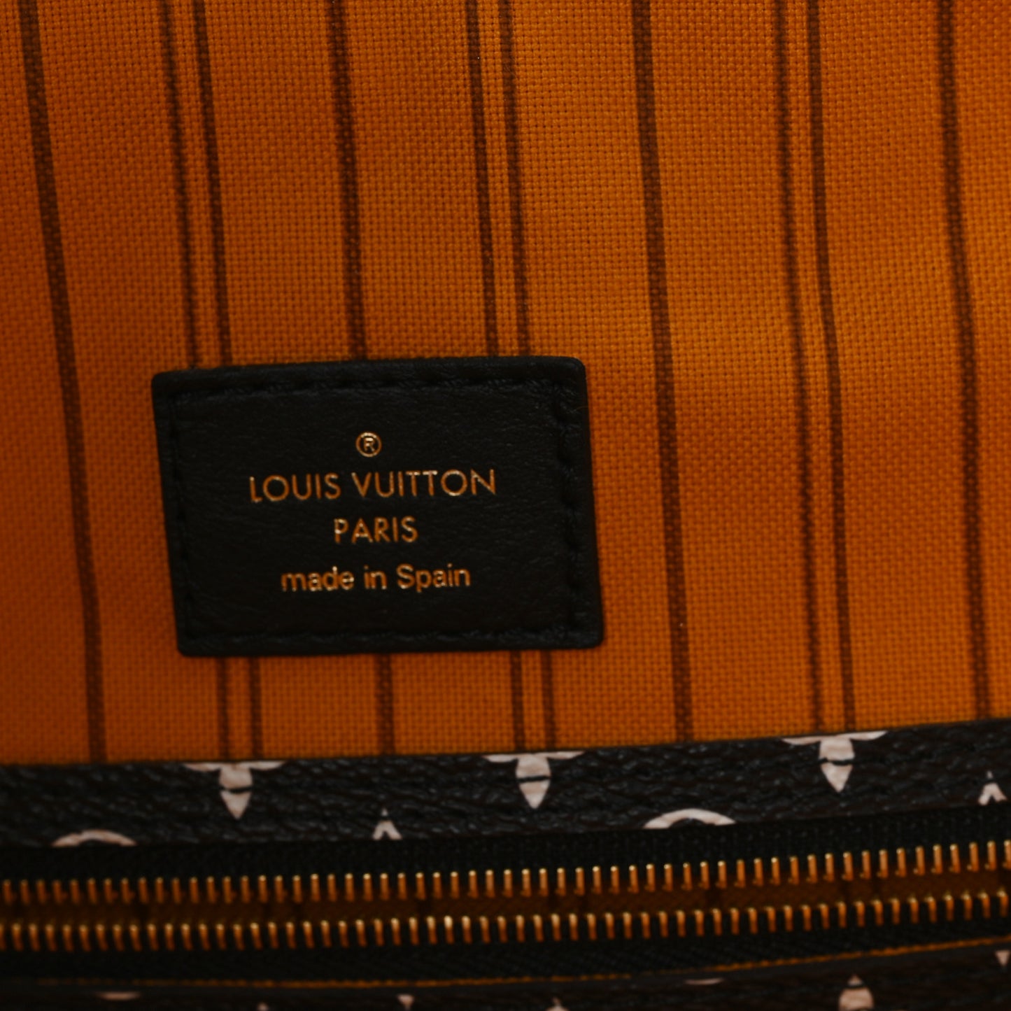 Monogram Giant Jungle Neverfull MM Black