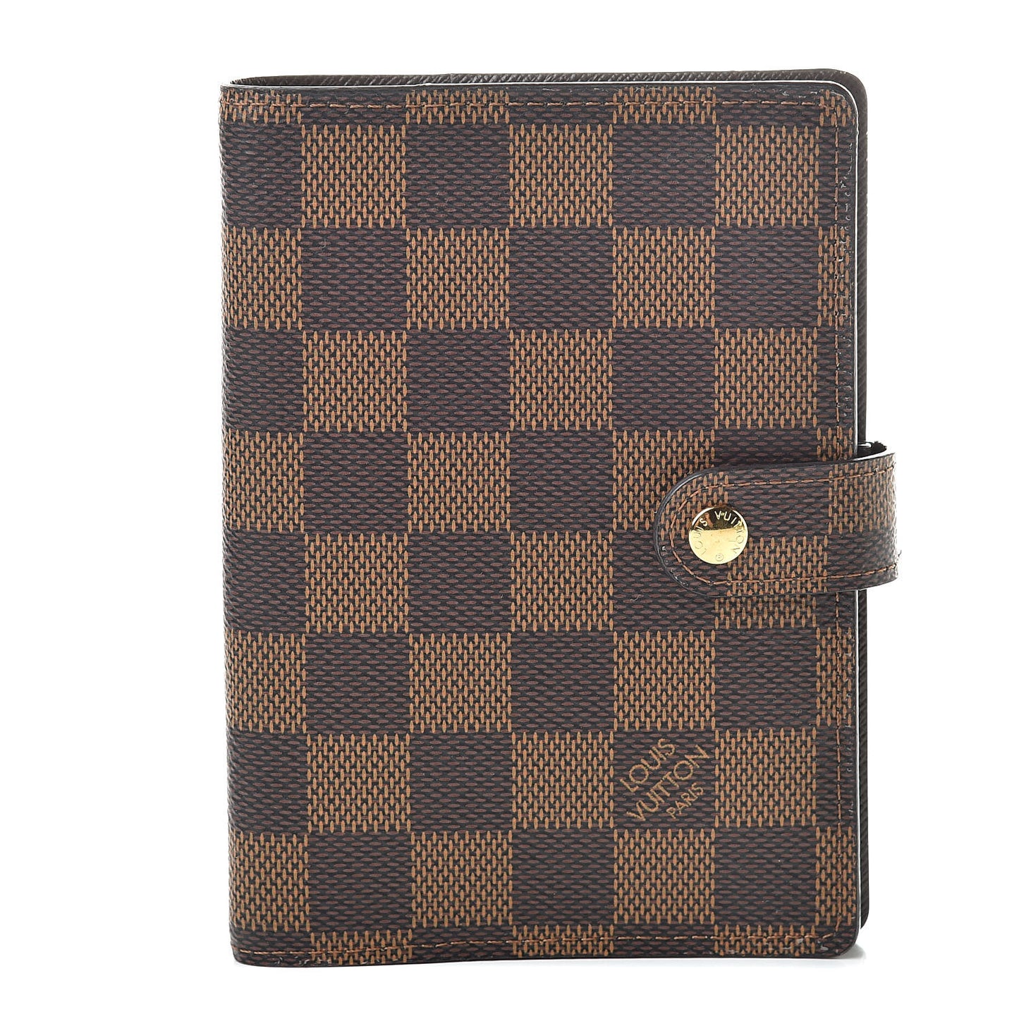 Damier Ebene Small Ring Agenda Cover