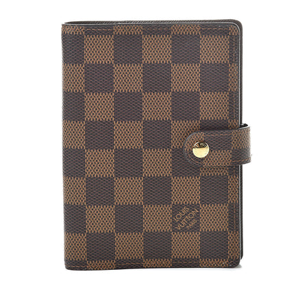 Louis Vuitton Damier Ebene Small Ring Agenda Cover 1 of 8