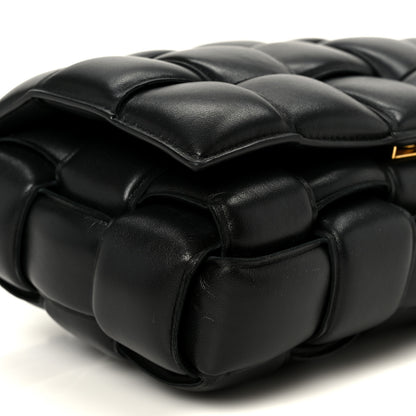 Bottega Veneta Nappa Maxi Intreccio Padded Cassette Crossbody Bag Black 11 of 12