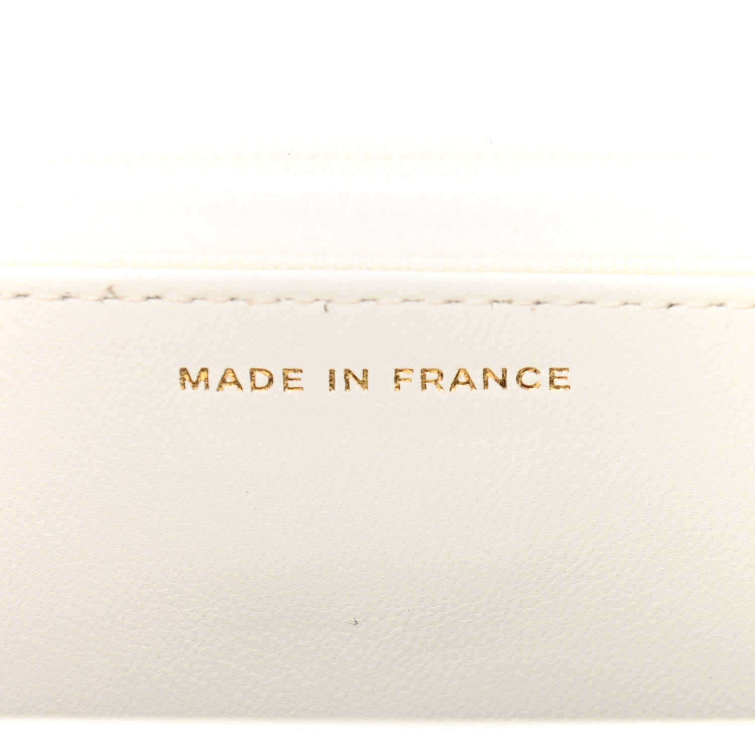 Chanel Goatskin Quilted Punk Essentials Wallet On Chain WOC White 7 of 12