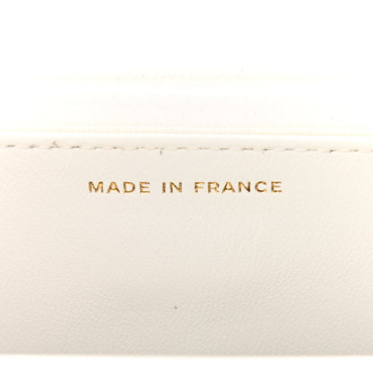 Chanel Goatskin Quilted Punk Essentials Wallet On Chain WOC White 7 of 12