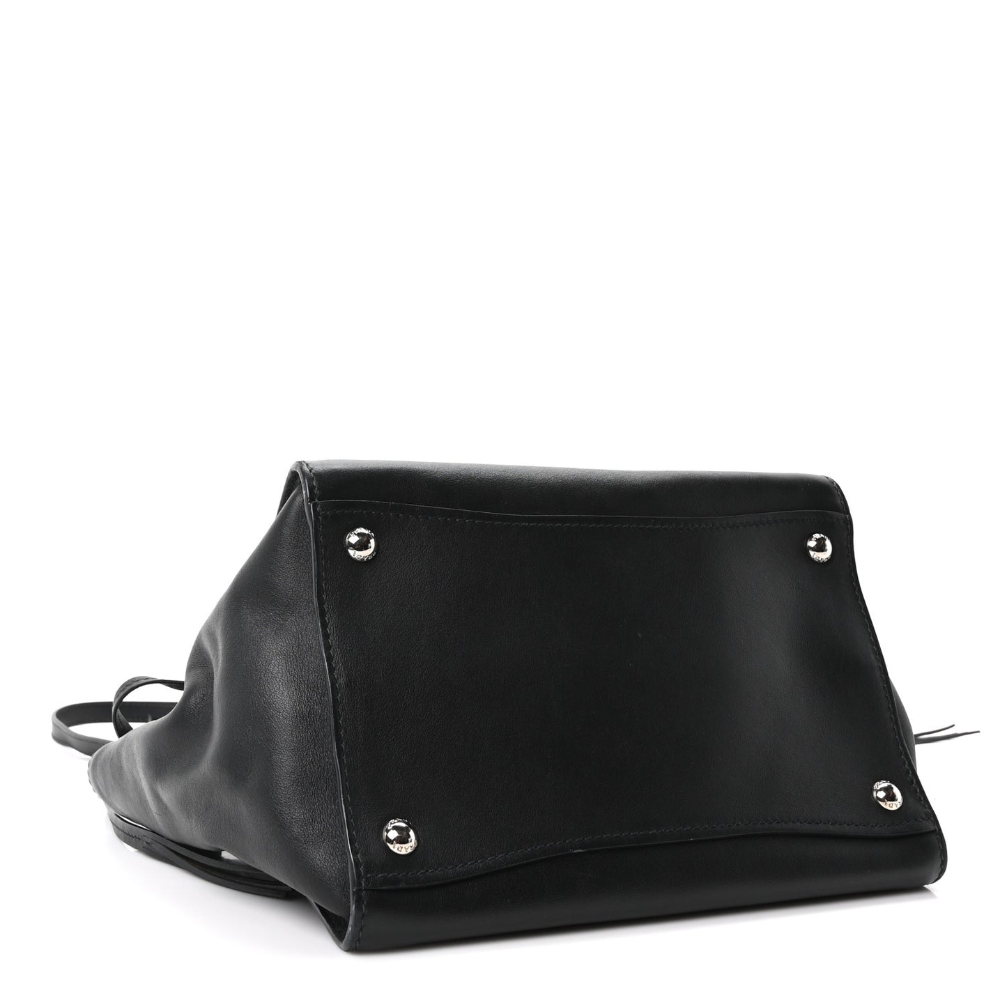 City Calf Sport Twin Pocket Tote Black
