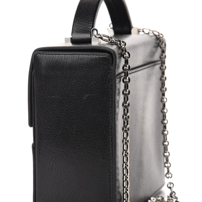 Hermes Chevre Chamkila Cinhetic Boxy Top Handle Bag Black 10 of 11