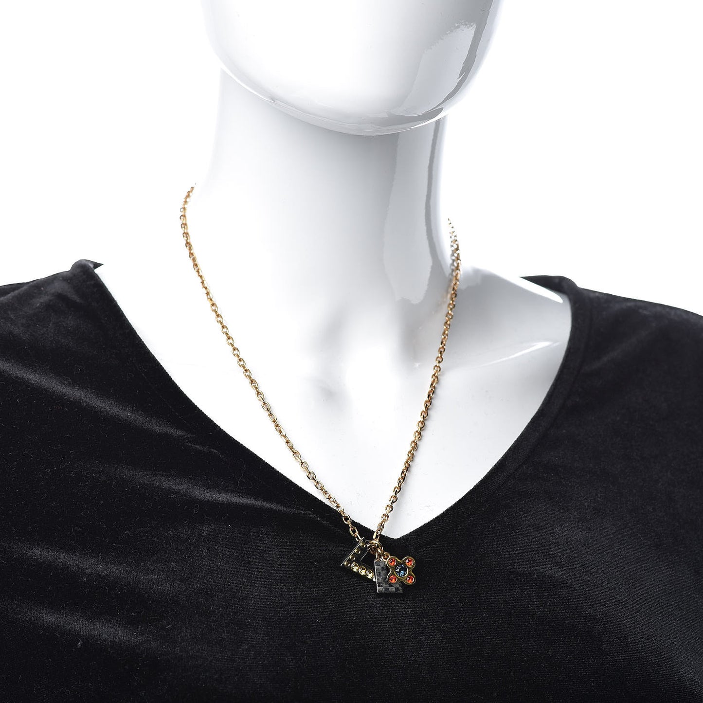 Love Letters Pendant Necklace Mutlicolor