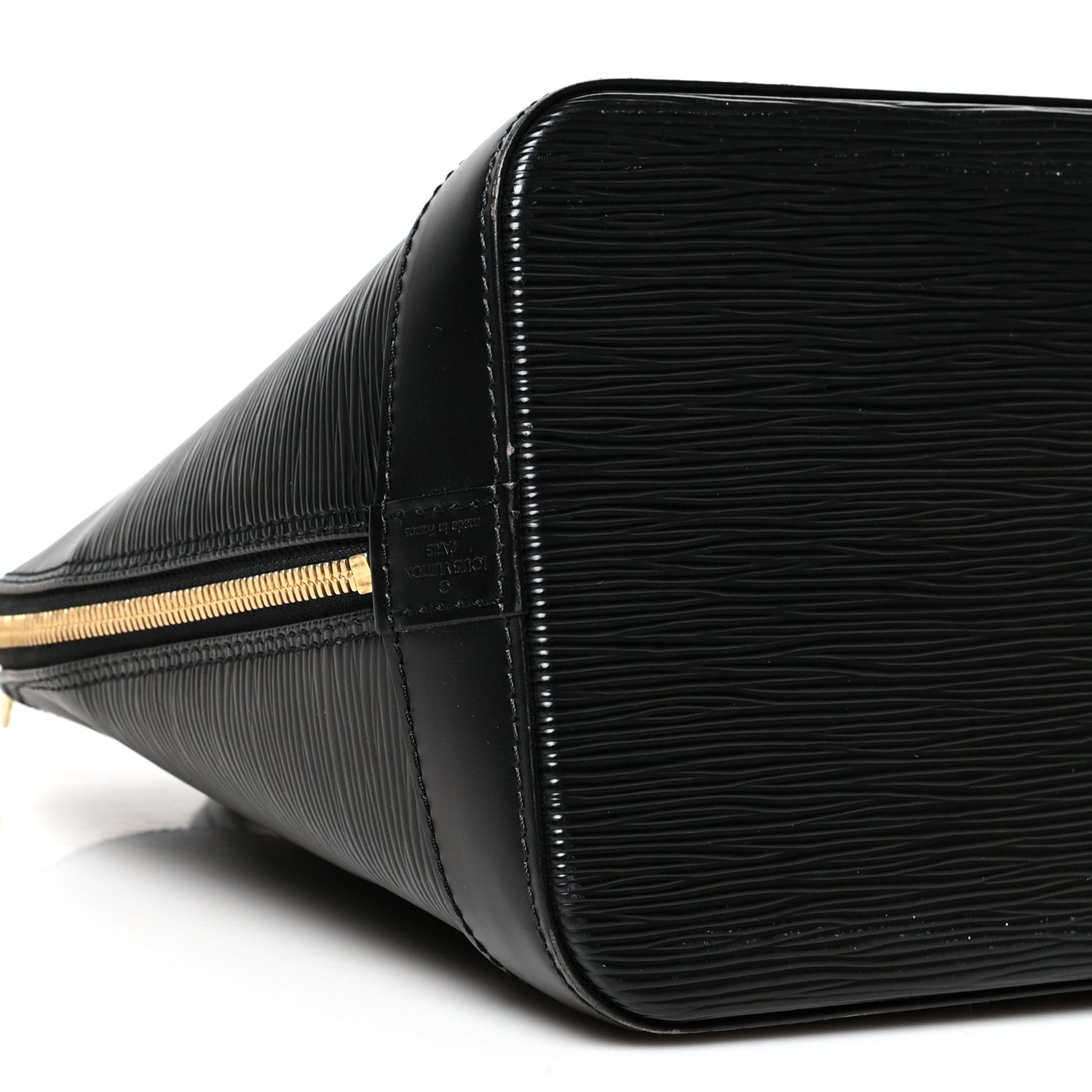 Louis Vuitton Epi Alma PM Black 9 of 11