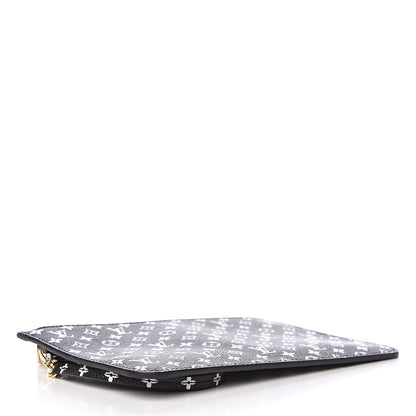 Louis Vuitton Monogram Giant Jungle Neverfull MM GM Pochette Black 4 of 7