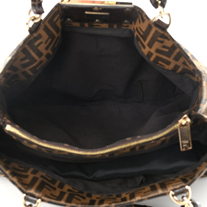 Fendi Zucca Mia Tote Tobacco 5 of 10