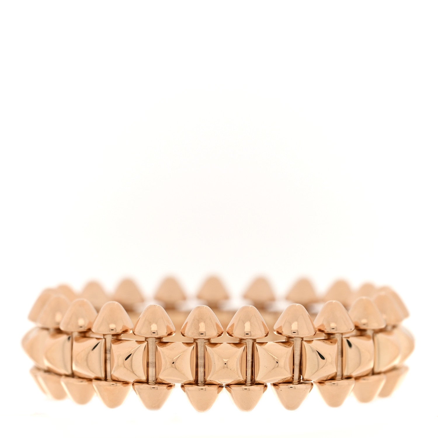 Cartier 18K Pink Gold SM Clash De Cartier Ring 55 7.25 3 of 4