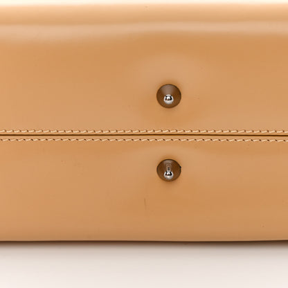 Christian Dior Calfskin Maris Pearl Beaded Top Handle Bag Beige 12 of 14