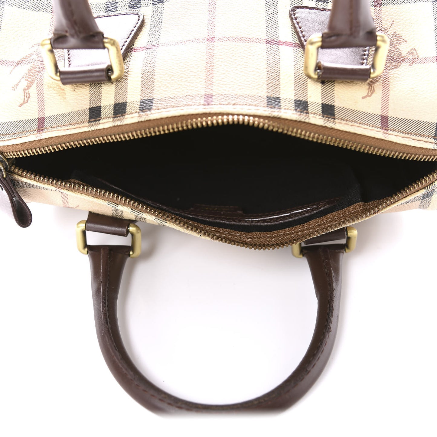 Haymarket Check Studded Bowler Brown