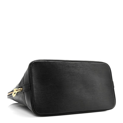 Louis Vuitton Epi Alma PM Black 4 of 10