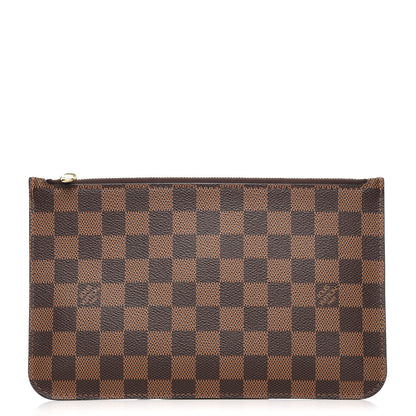 Louis Vuitton Damier Ebene Neverfull MM GM Pochette 1 of 8