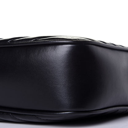 Saint Laurent Calfskin Matelasse Monogram Lou Camera Bag Black 9 of 10