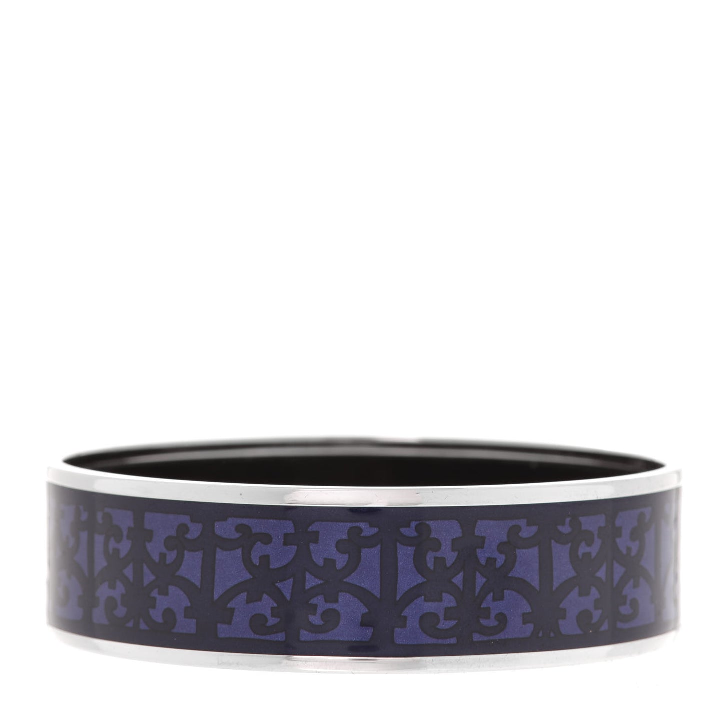 Enamel Printed Wide Balcons du Guadalquivir Bracelet 65 Blue