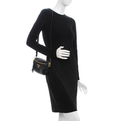 Prada Vitello Daino Belt Bag Black 2 of 7