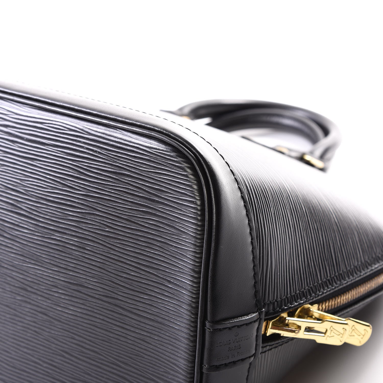 Louis Vuitton Epi Alma PM Black 8 of 12