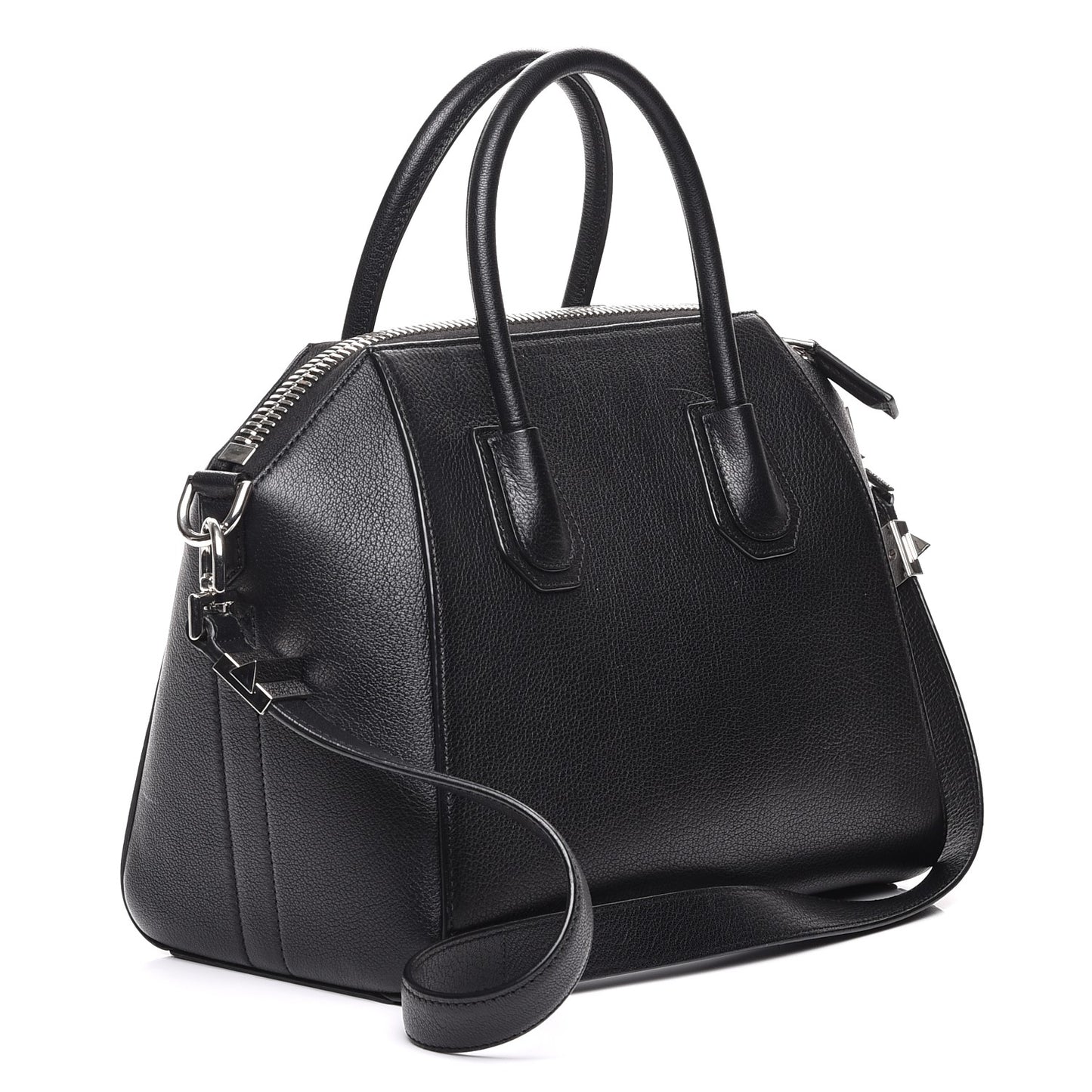 Sugar Goatskin Small Antigona Black