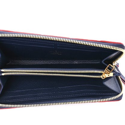 Louis Vuitton Empreinte Clemence Wallet Marine Rouge 5 of 11