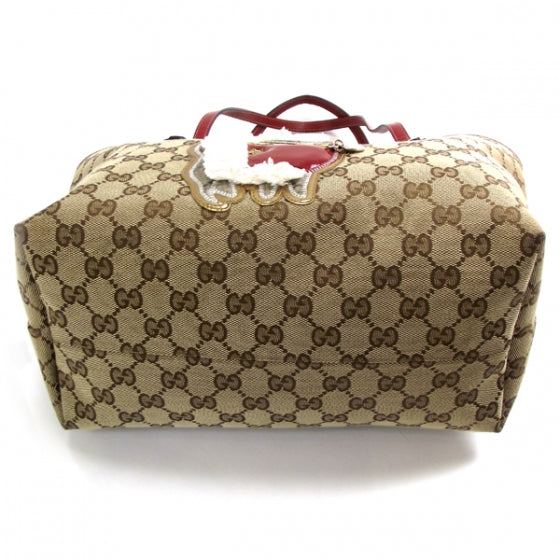 Monogram Brando Guccioli Holiday Chihuahua Tote
