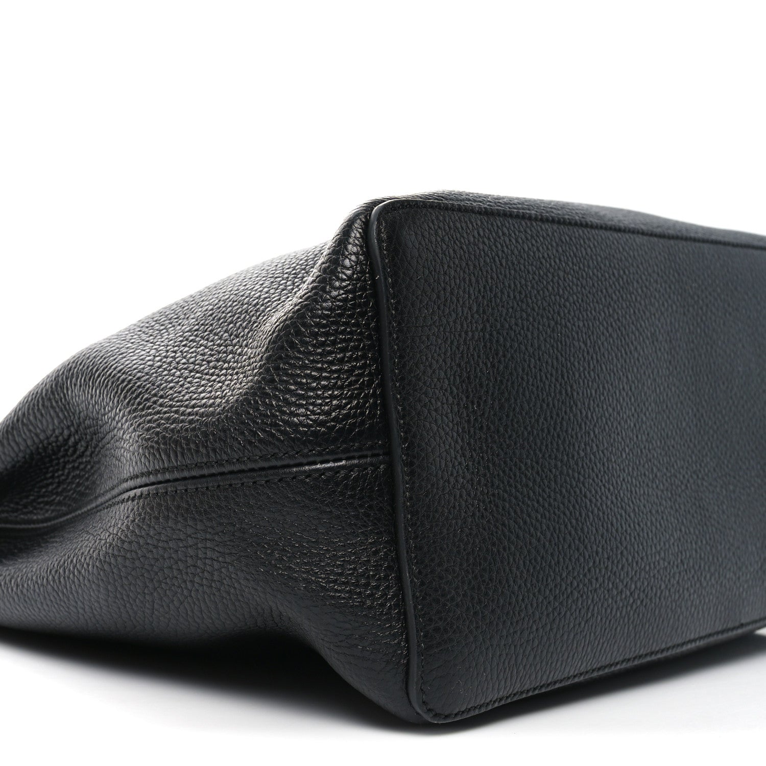 Gucci Pebbled Calfskin Large Soho Hobo Black 9 of 10