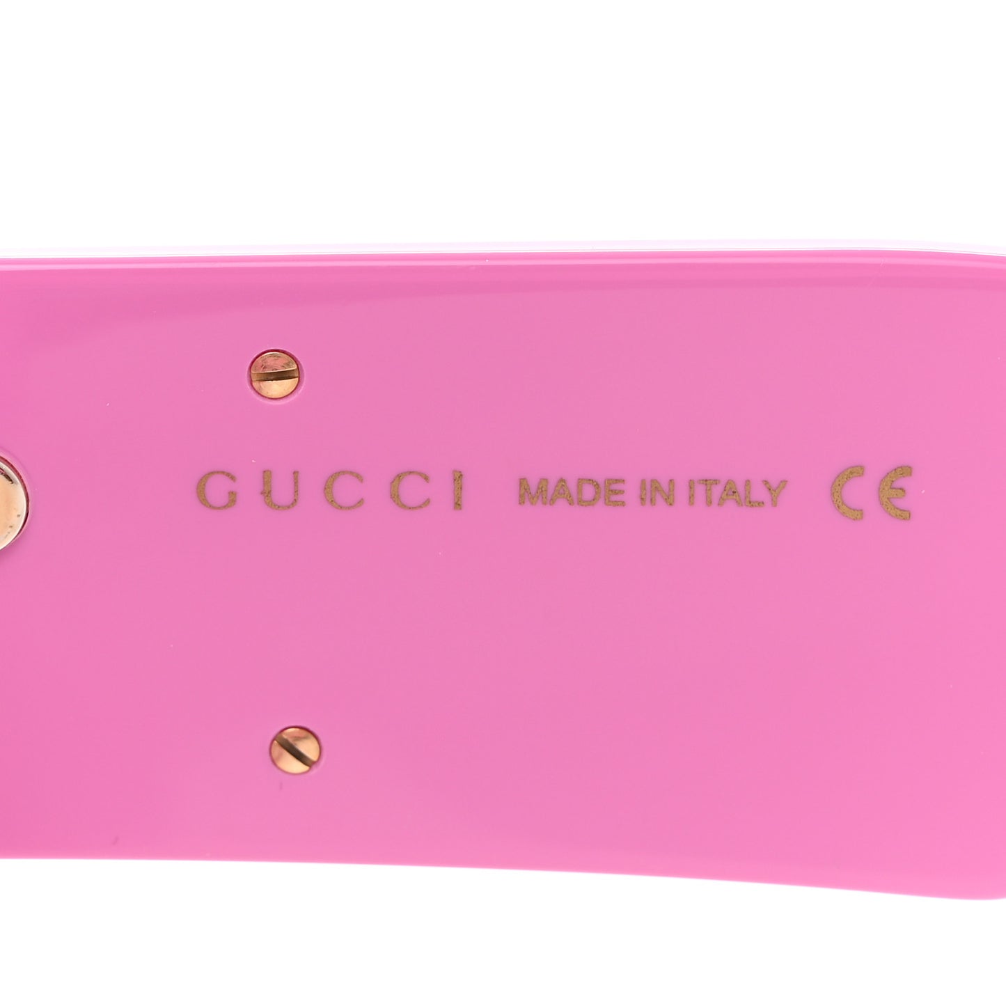 Acetate Square Frame Sunglasses GG0956S Pink
