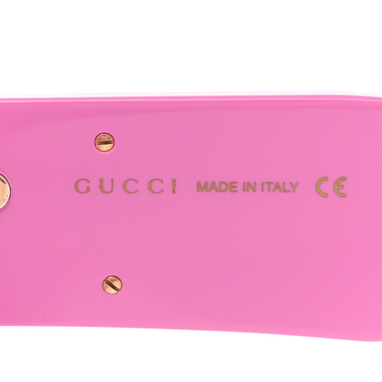 Gucci Acetate Square Frame Sunglasses GG0956S Pink 6 of 7