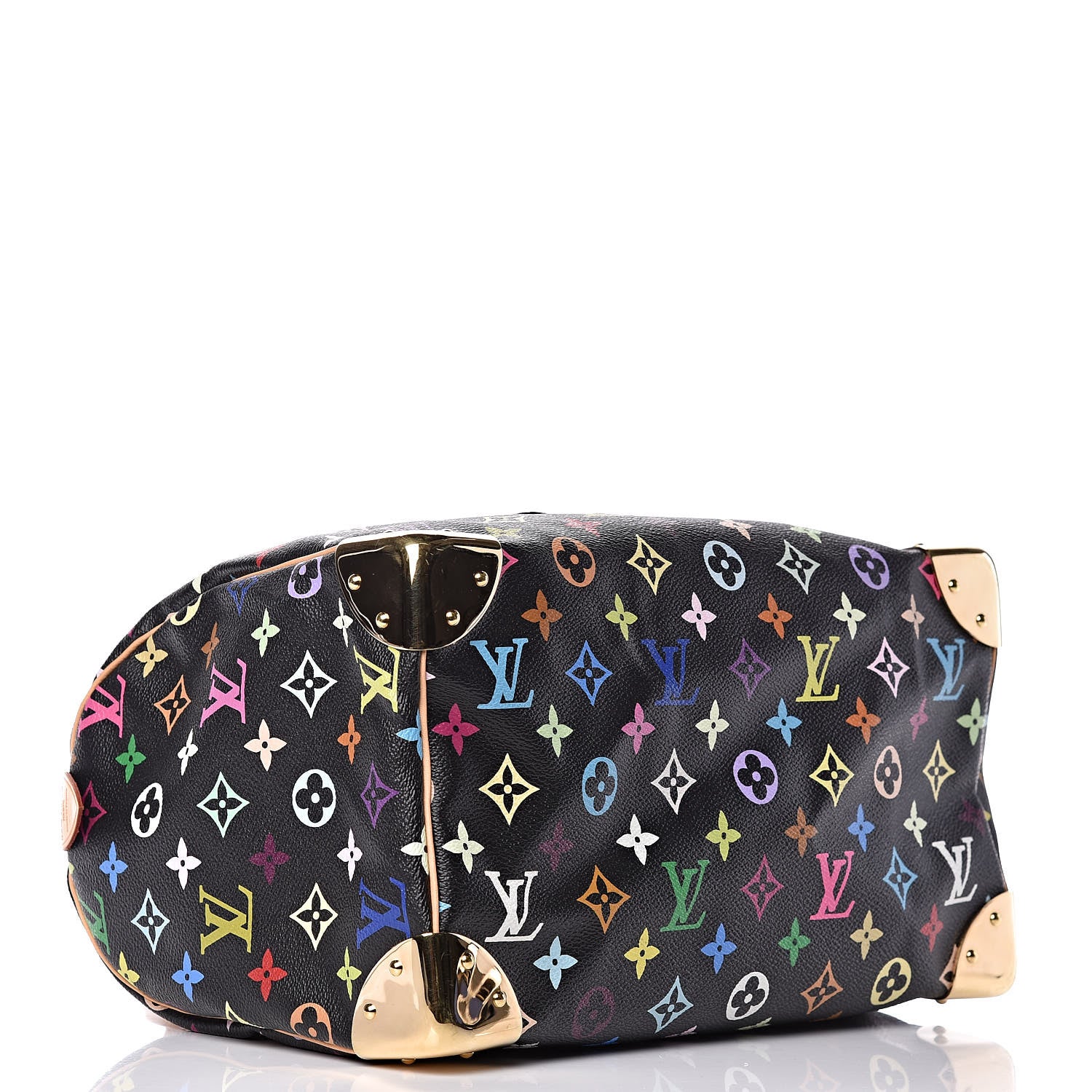 Louis Vuitton Monogram Multicolor Speedy 30 Black 4 of 9