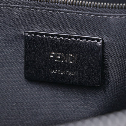 Fendi Vitello Century Grace FF Embossed Messenger Black 6 of 10