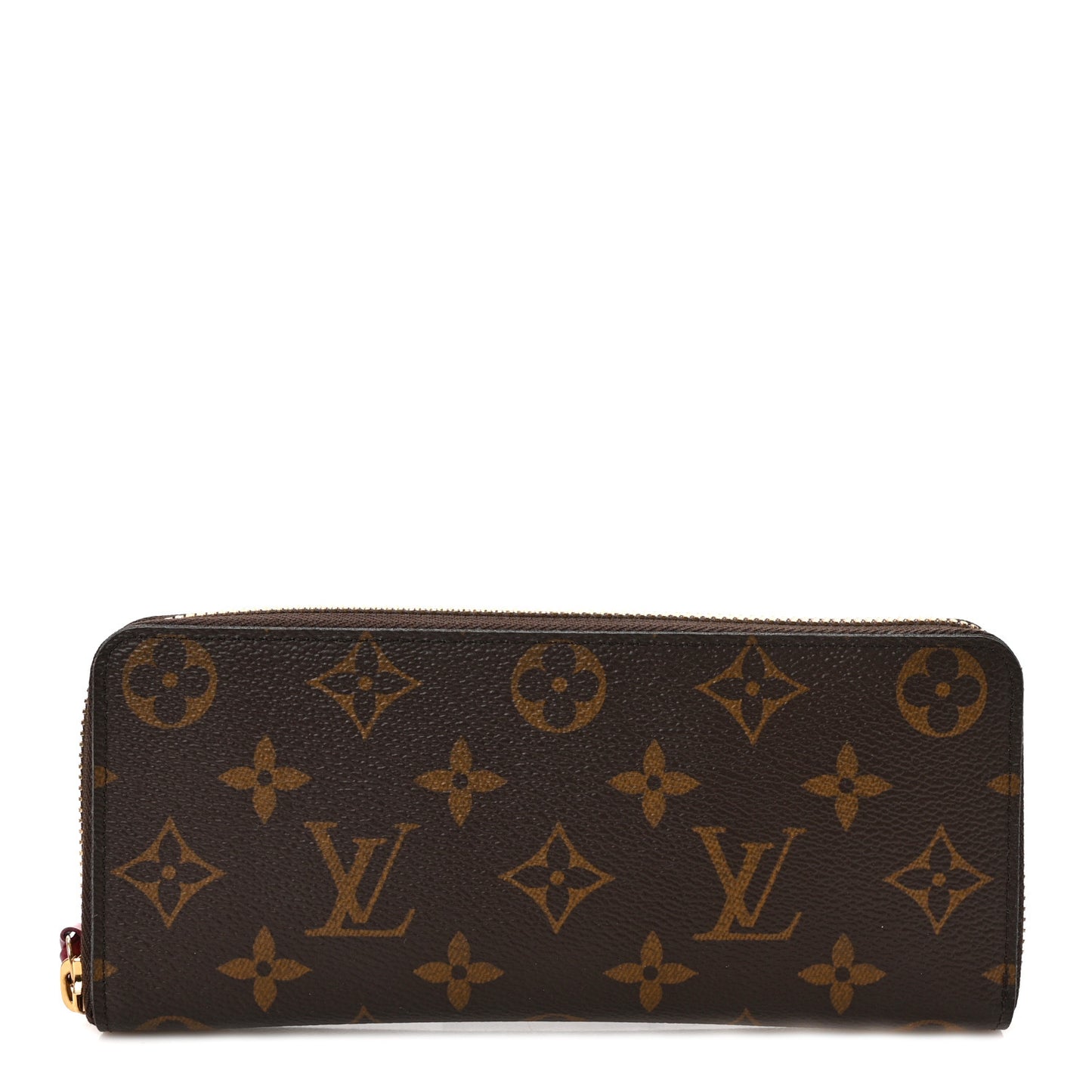 Monogram Clemence Wallet Fuchsia